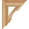 Ekena Millwork Olympic Traditional Rough Sawn Bracket, Western Red Cedar, 6"W x 24"D x 28"H BKT06X24X28OLY01RWR - alternate 2